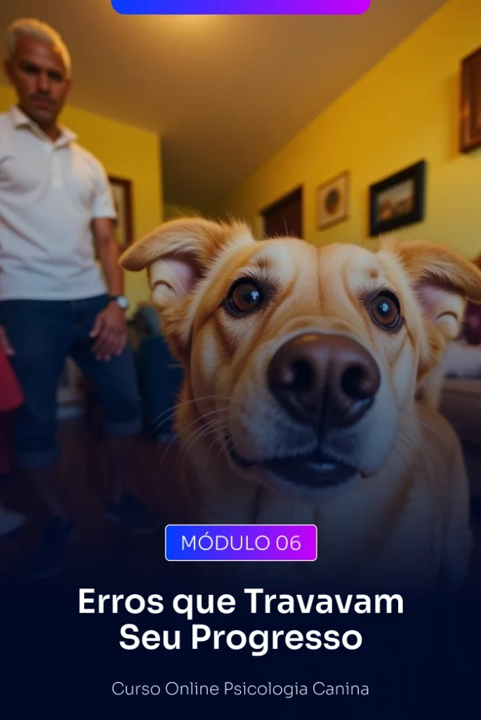 Evite armadilhas que sabotam seu esforço.  Aprenda os erros mais comuns cometidos por tutores e iniciantes no adestramento — e como evitá-los para garantir progresso real, sem retrocessos.